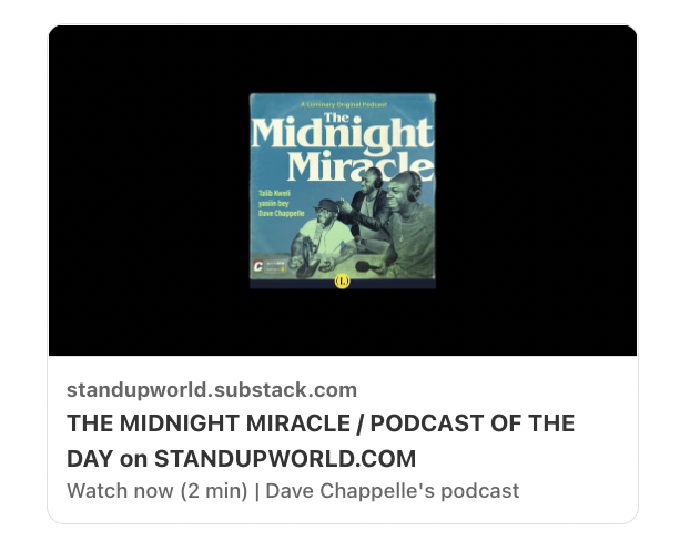 Featured image for “CHAPPELLE’S MIDNIGHT MIRACLE!”
