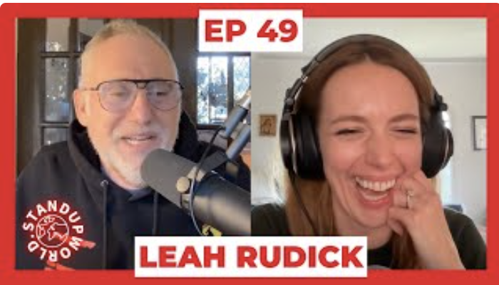 Featured image for “STANDUPWORLD PODCAST EPISODE #49- LEAH RUDICK”