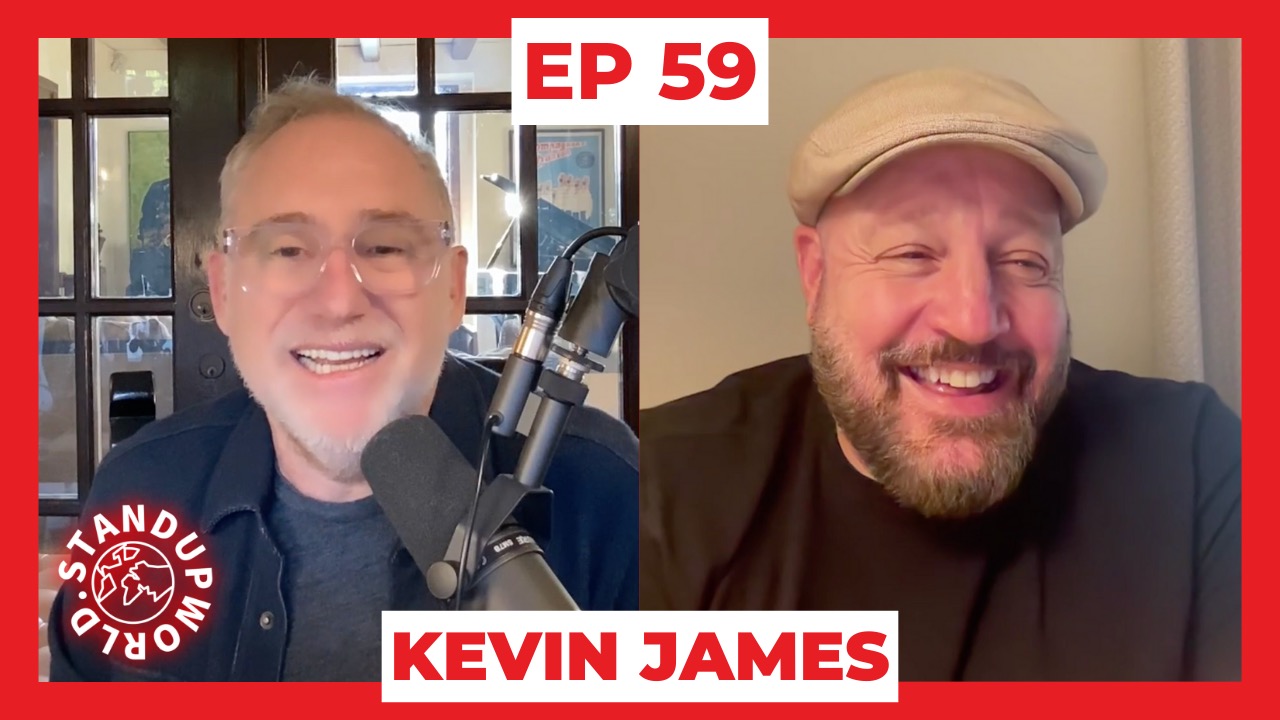 Featured image for “STANDUPWORLD EPISODE #59 KEVIN JAMES”