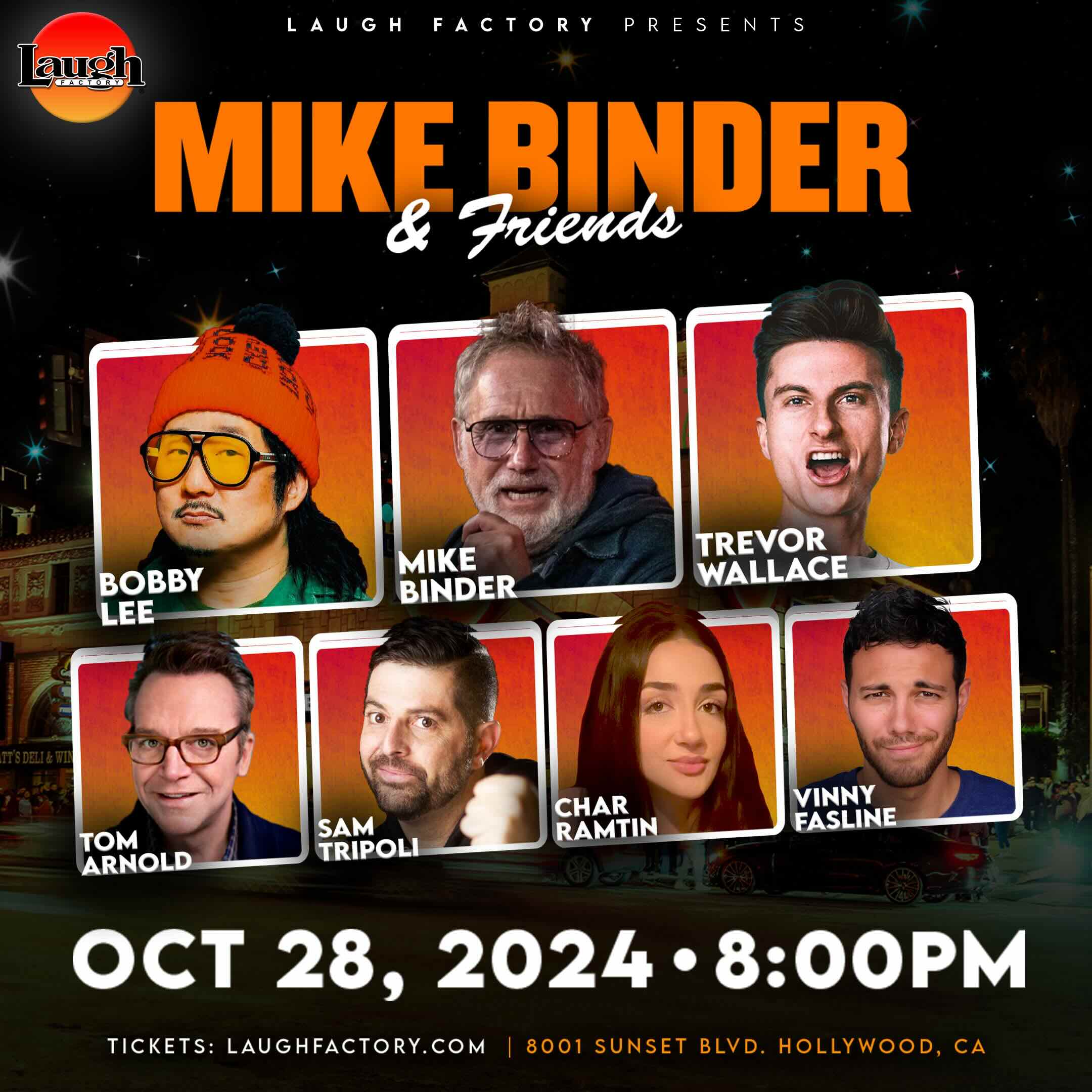 Featured image for “MIKE BINDER & FRIENDS THIS MONDAY! OCT 28th.”